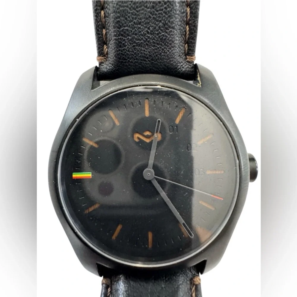 House‎ of Marley Luxury Men's AUTOMATIC Watch 21 Jewels Black Rare & Working